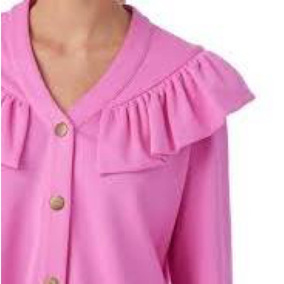 NWT Crosby Karrington Cardigan Fuchsia size small - Picture 5 of 5